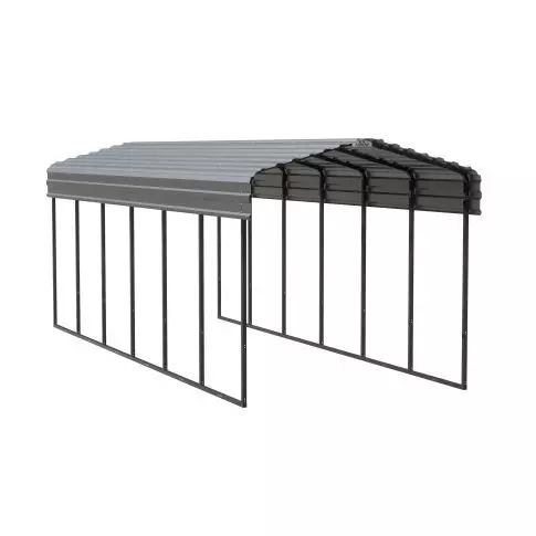 Abri d'auto Arrow, 10 x 29 x 9 pi charbon