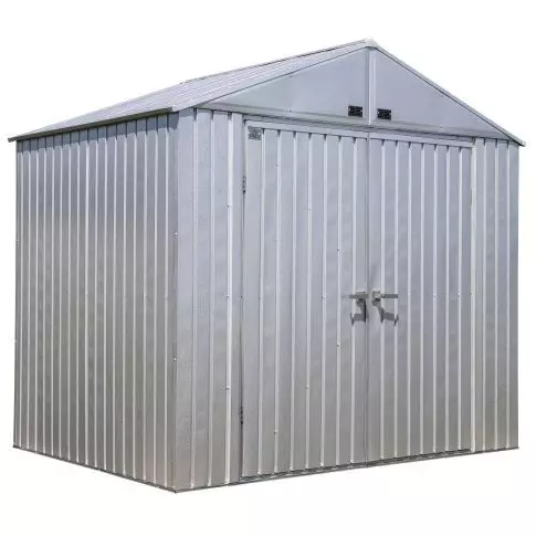 Abri de rangement Arrow Elite en acier, 8 x 6, Galvalume