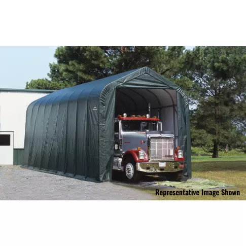 ShelterCoat 16 x 44 x 16 ft. Garage Peak Green STD — 产品附加图 3