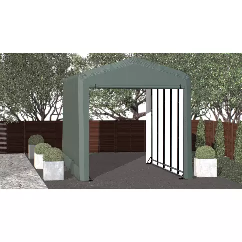 ShelterLogic Garage résistant au vent et à la neige ShelterTube, 14 x 23 x 16, vert