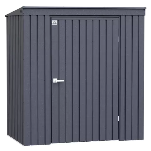 Abri de rangement Arrow Elite en acier, 6 x 4, anthracite