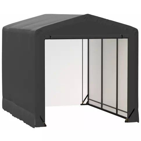 ShelterLogic ShelterTube Wind and Snow-Load Rated Garage, 10x14x10 Gray