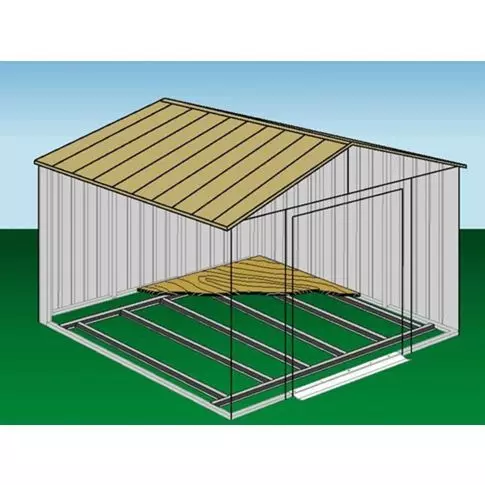 Kit de cadre de plancher pour cabanons Arrow Classic 10 x 4, 10 x 6, 10 x 7, 10 x 8, 10 x 9 et 10 x 10 pi et Arrow Select 10 x 4, 10 x 6, 10 x 7 et 10 x 8 pi