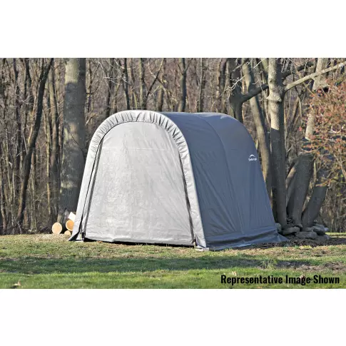 ShelterCoat 10 x 16 ft. Wind and Snow Rated Garage Round Gray STD — 产品附加图 3