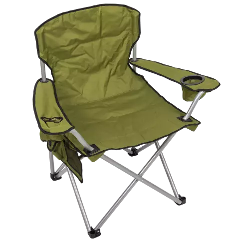 Camp & Go Heavy Duty Folding Quad Chair