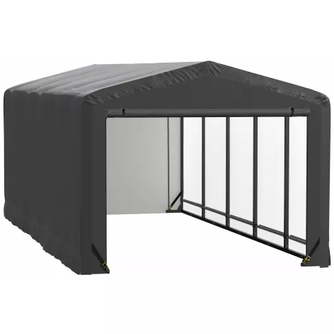 ShelterTube Wind and Snow-Load Rated Garage, 10x23x8 Gray — 产品备用图