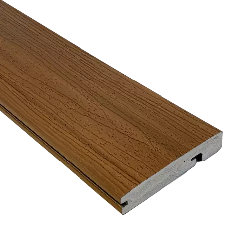 IPATIO PRIME 12ft Mahogany Foamed PVC Stair Nosing Board — 主产品图