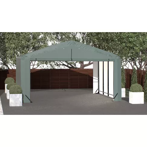 ShelterLogic Garage résistant au vent et à la neige ShelterTube, 20 x 18 x 12, vert