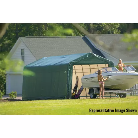 ShelterCoat 13 x 24 x 10 ft. Garage Peak Green STD — 产品附加图 3