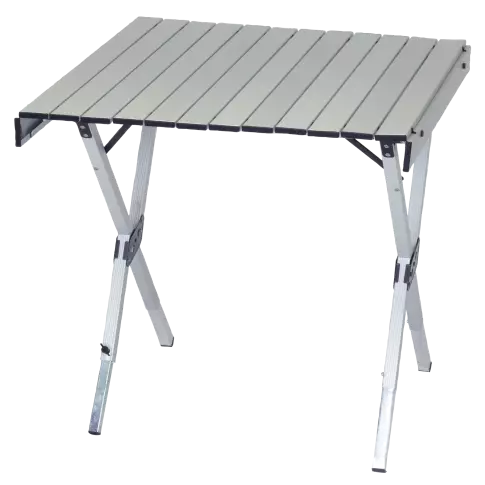 Camp & Go Aluminum expandable roll top table