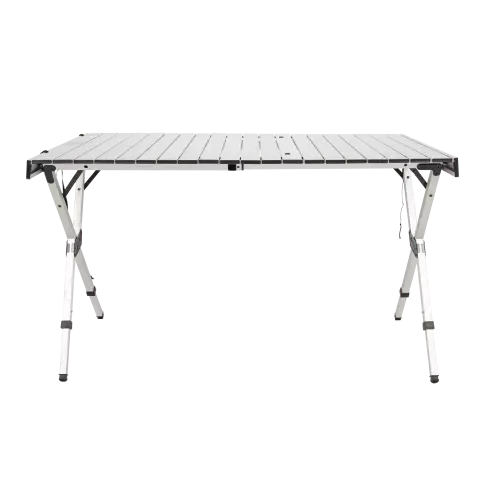 Camp & Go Aluminum expandable roll top table
