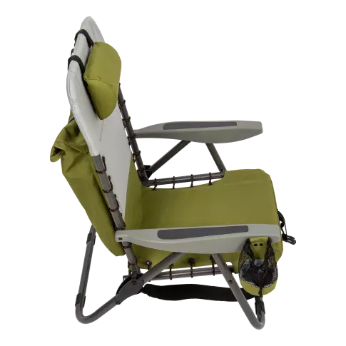 Camp & Go Lace up removable backpack chair stone moss