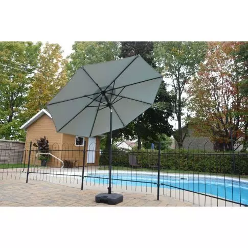 Haut parapluie octogonal 8.5' en tissu - Corriveau
