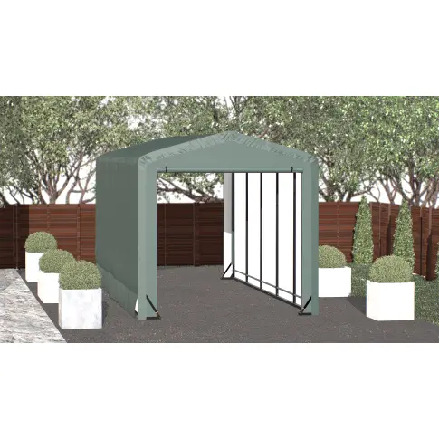 ShelterTube Wind and Snow-Load Rated Garage, 10x23x10 Green — 产品附加图 3