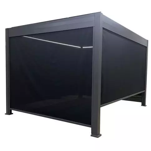 Panneau rétractable pour la pergola Glendale côté 13'. - Corriveau