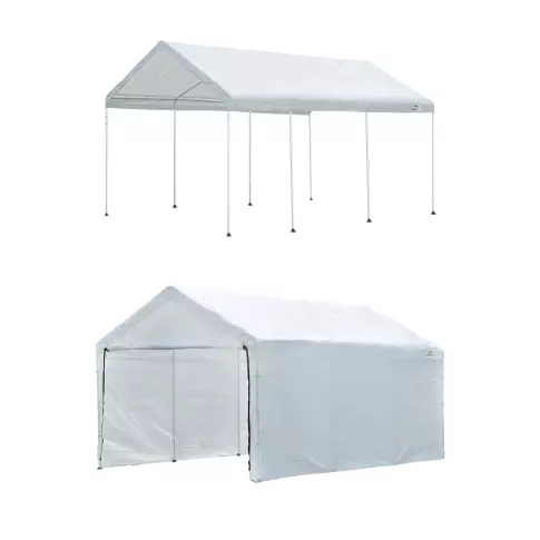 ShelterLogic MaxAP凉亭遮阳篷二合一围挡套件 10 x 20英尺