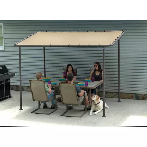 ShelterLogic 10x6 Solano Gazebo Canopy Tan Cover