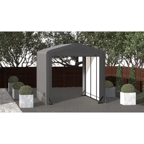 ShelterLogic ShelterTube Wind and Snow-Load Rated Garage, 10x14x10 Gray