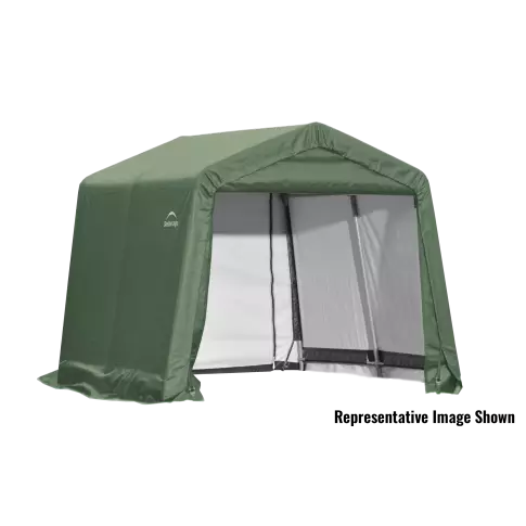 ShelterLogic ShelterCoat 10 x 8 ft. Garage Peak Green STD