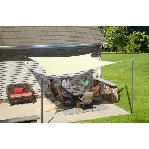 12 ft square Cream Shade Sail — vue supplémentaire du produit 3