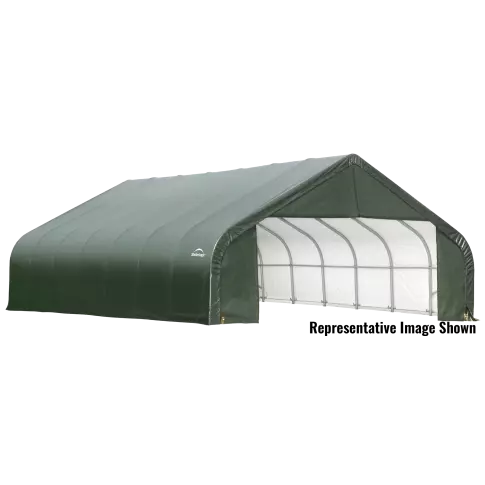 ShelterLogic ShelterCoat 28 x 20 x 16英尺 车库尖顶 绿色 STD