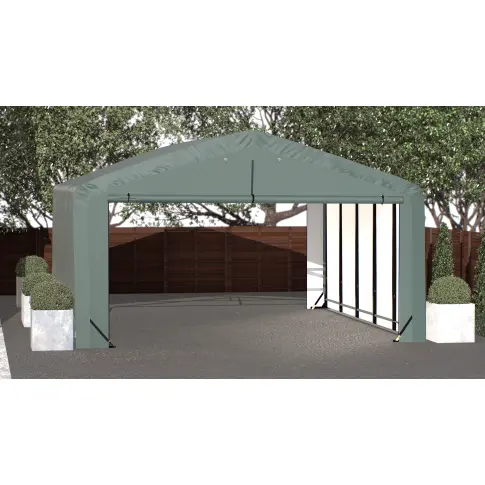 ShelterLogic ShelterTube Wind and Snow-Load Rated Garage, 20x23x12 Green