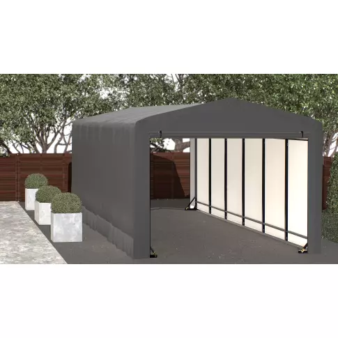 ShelterTube Wind and Snow-Load Rated Garage, 10x27x8 Gray — vue supplémentaire du produit 3