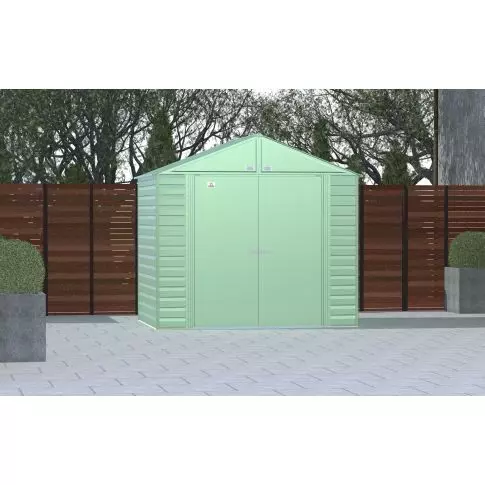 Arrow Select Steel Storage Shed, 8x6, Vert sauge