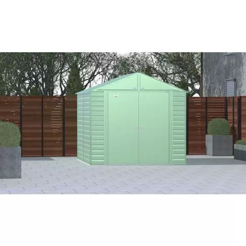 Arrow Select Steel Storage Shed, 8x8, Vert sauge