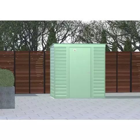 Arrow Select Steel Storage Shed, 6x4, Vert sauge