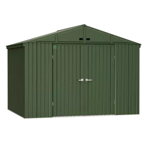Arrow Scotts Lawn Care储物棚, 10x8, 绿色