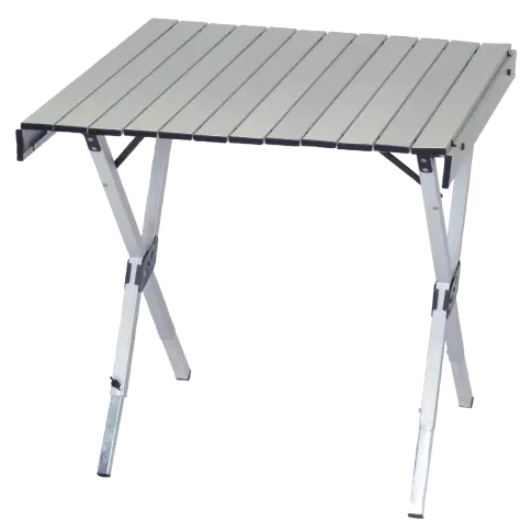 RIO Gear Aluminum Expandable Roll Top Table 28 x 27 in. to 48 x 27 in.