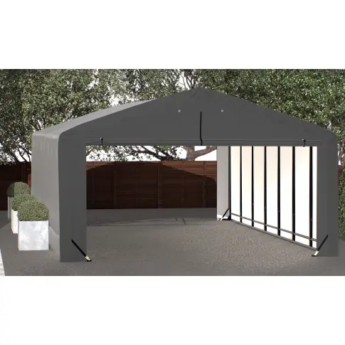 ShelterLogic ShelterTube Wind and Snow-Load Rated Garage, 20x32x12 Gray