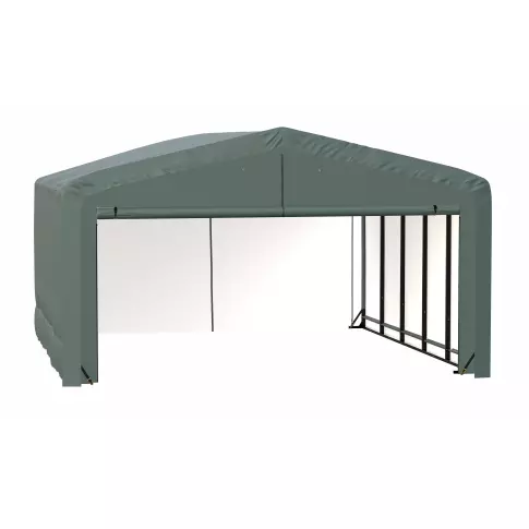ShelterLogic ShelterTube Wind and Snow-Load Rated Garage, 20x23x12 Green