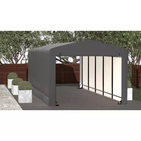 ShelterTube Wind and Snow-Load Rated Garage, 10x23x8 Gray — 产品附加图 3