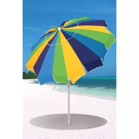 RIO Parasol 7' 20 panneaux avec ancrage au sable intégré UB723-2015-1
