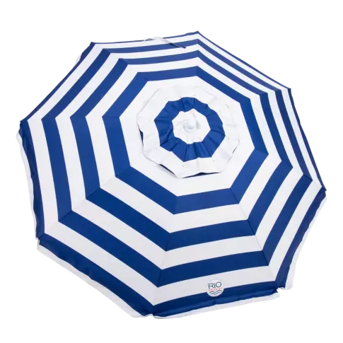 RIO Beach 6 ft. Beach Umbrella with Integrated Sand Anchor