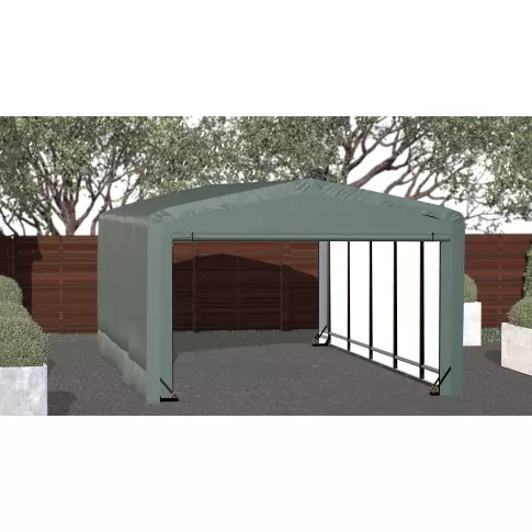 ShelterLogic ShelterTube Wind and Snow-Load Rated Garage, 12x23x8 Green