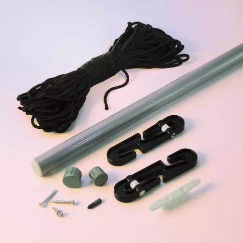 ShelterLogic Pull-Eaze Roll-Up Door Kit