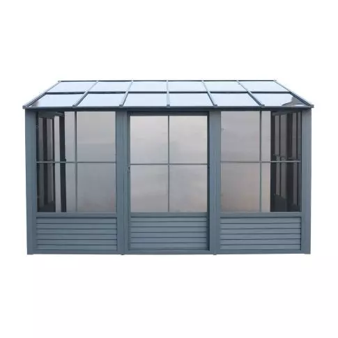 Gazebo Penguin Florence Add-A-Room 8 Ft. x 16 Ft. in Slate