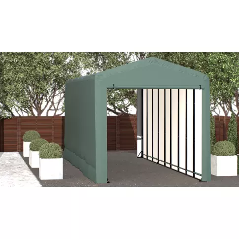 ShelterLogic ShelterTube Wind and Snow-Load Rated Garage, 14x40x16 Green