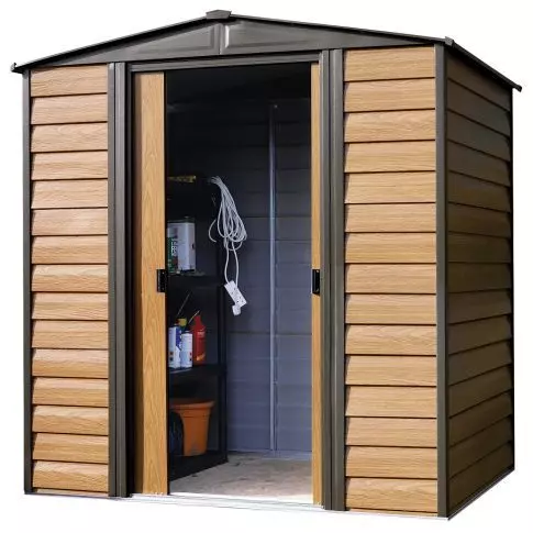 Arrow Abri rangement acier Woodridge, 6 x 5