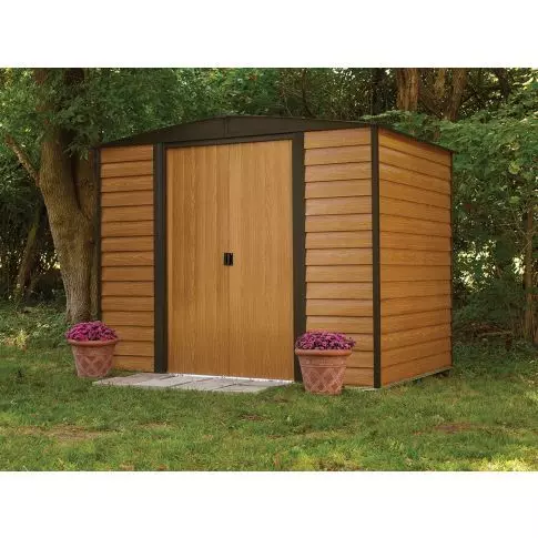 Arrow Abri rangement acier Woodridge, 8 x 6