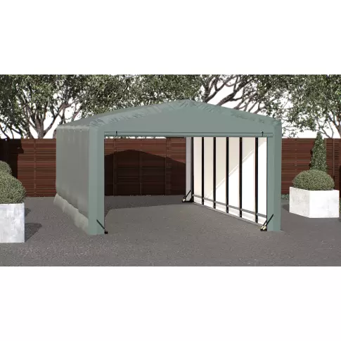 ShelterLogic ShelterTube Wind and Snow-Load Rated Garage, 12x27x8 Green