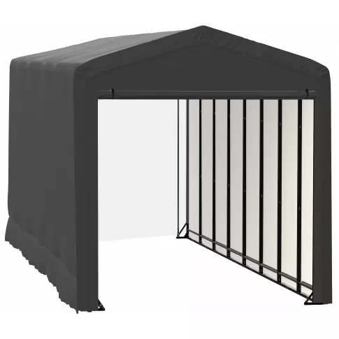 ShelterLogic ShelterTube Wind and Snow-Load Rated Garage, 14x36x16 Gray