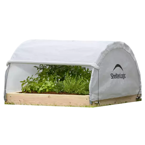 GrowIT Backyard Raised Bed Round 4 x 4 ft. Greenhouse — 产品备用图