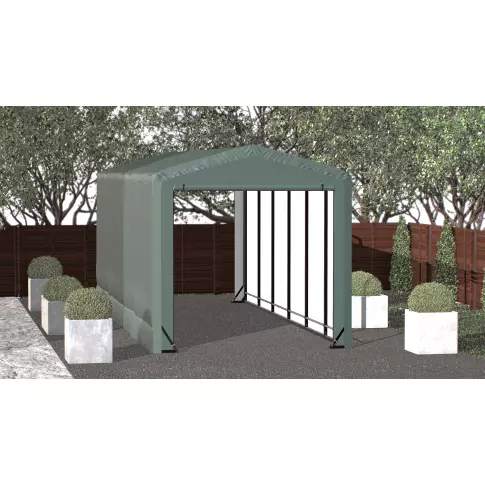 ShelterTube Wind and Snow-Load Rated Garage, 10x27x10 Green — 产品附加图 3