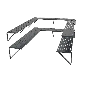 Sojag 7x8 ft. Greenhouse Shelf Kit