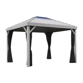 Sojag Skylight 10 ft. x 12 ft. Gazebo Light Grey