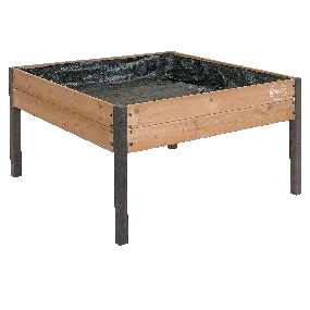 Miracle-Gro® Wood 4 x 4 ft. Raised Garden Planter